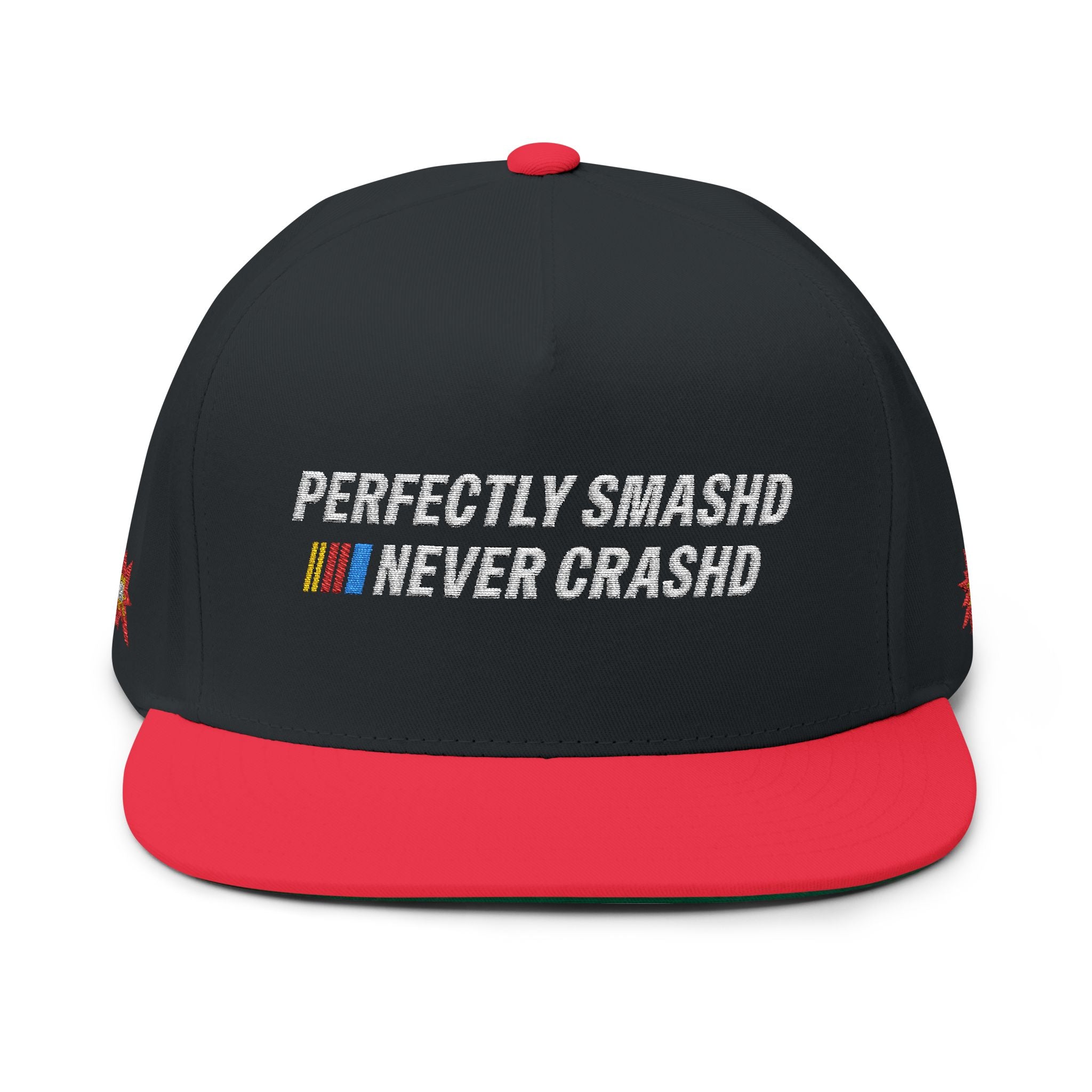 Perfectly Smashd Never Crashd Flat Bill Cap