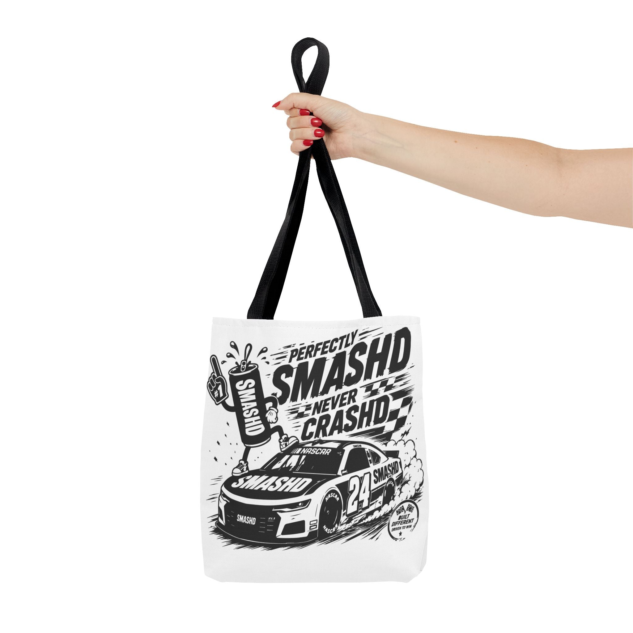 Perfectly SMASHD Never CRASHD Tote Bag
