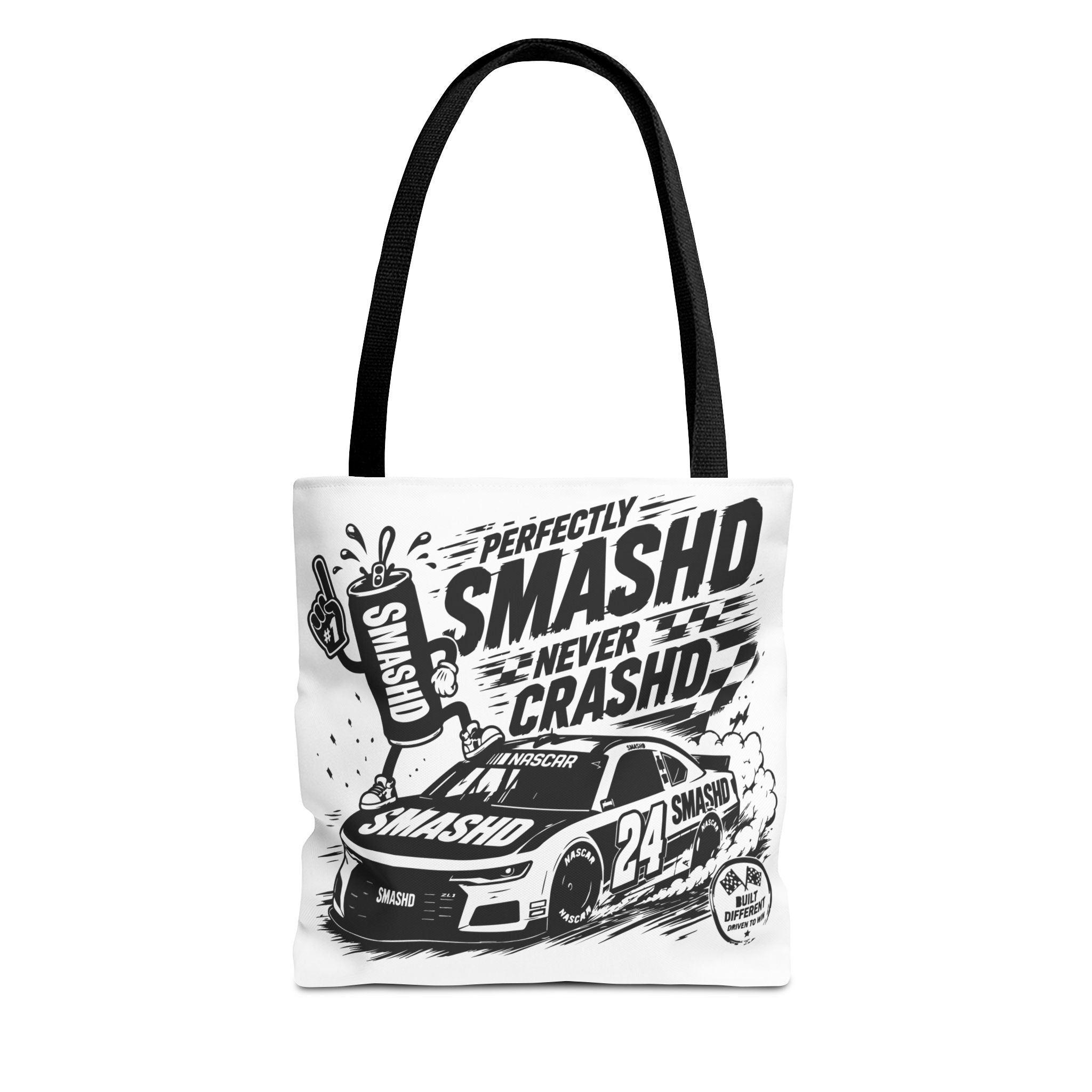 Perfectly SMASHD Never CRASHD Tote Bag