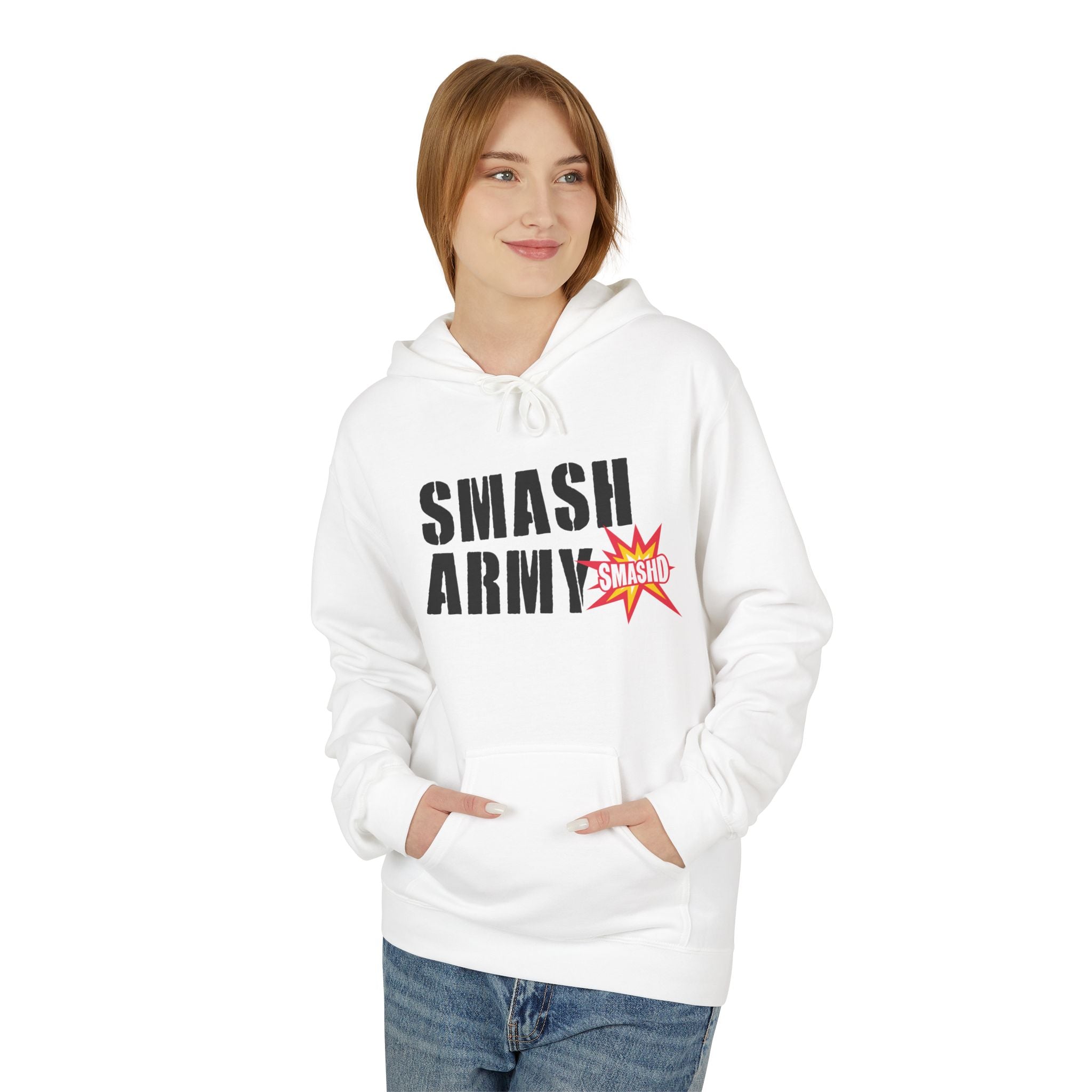 SMASH ARMY Front Hoodie