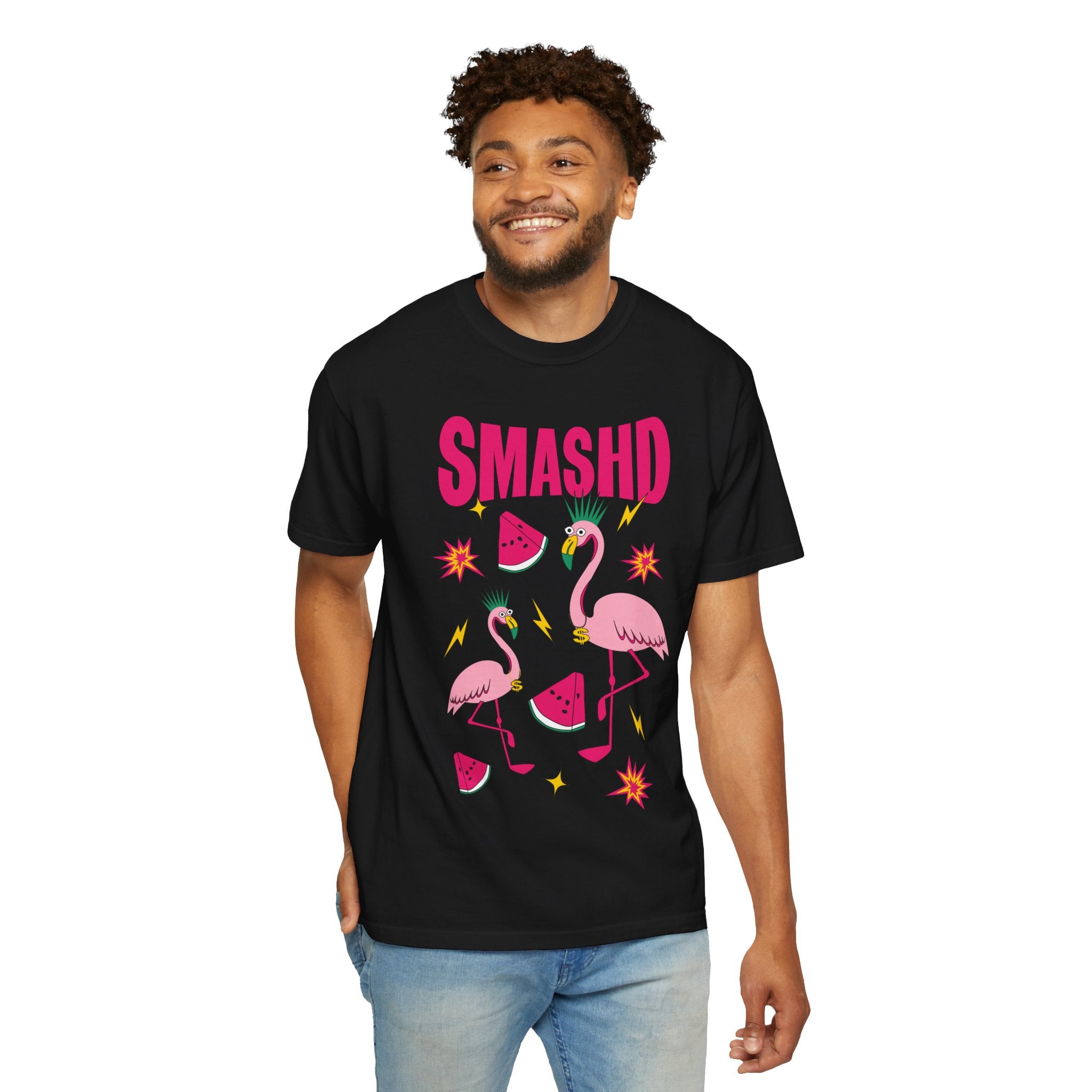 Playful Flamingo Tee
