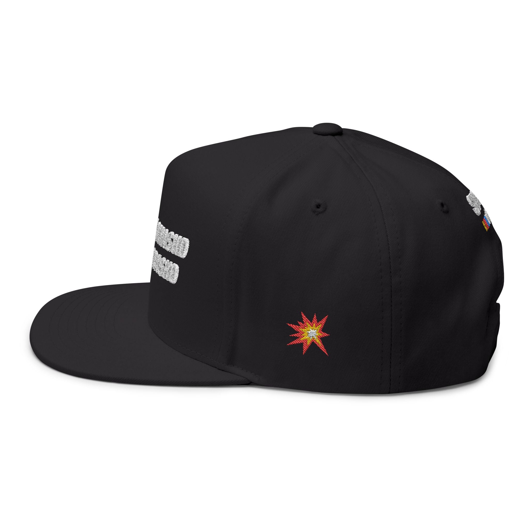 Perfectly Smashd Never Crashd Flat Bill Cap