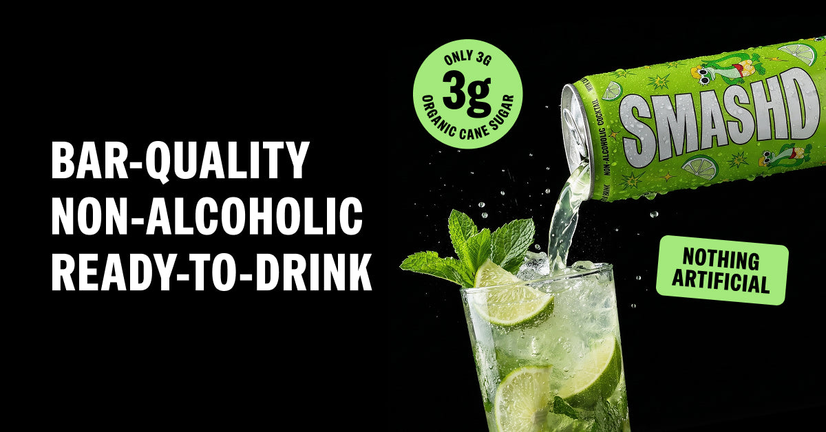 SMASHD | 8 Delicious Mocktails | Award Winning Non Alcoholic Drinks