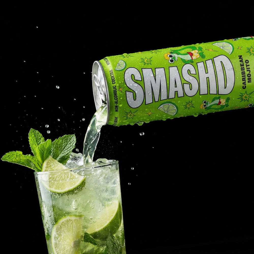 SMASHD's Non Alcoholic Caribbean Mojito | Less than 45 Calories, 12 ...